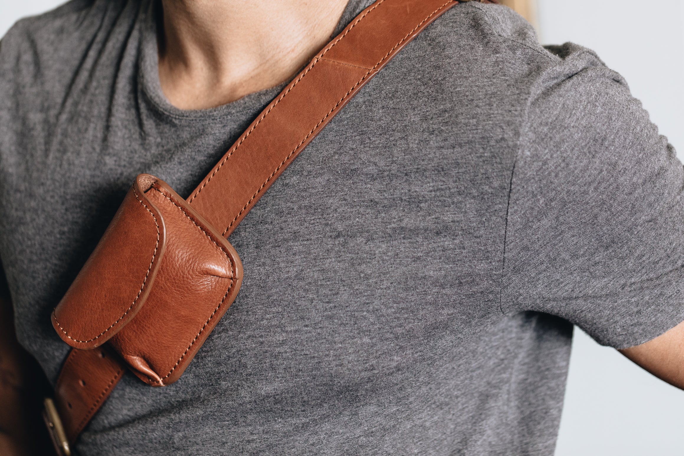 Albert Tusk, The Small Pouch, Leather Travel Pouch